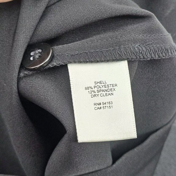 Eliza J Wide Leg Dress Pants Black Women’s Size 10 High Rise Evening Career - Picture 8 of 14